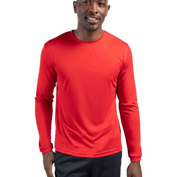 Clique Spin Eco Performance Long Sleeve Mens Tee Shirt Thumbnail