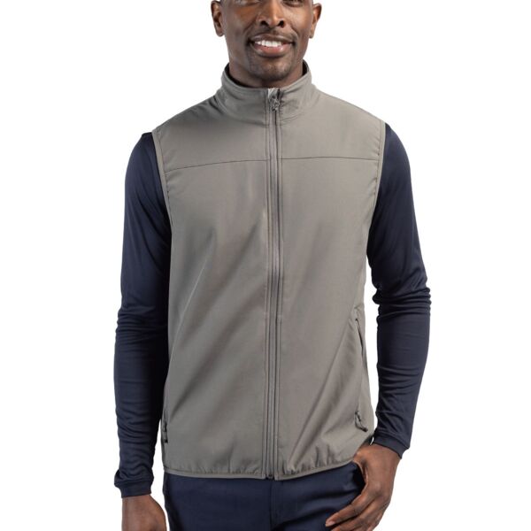 Clique Trail Eco Stretch Softshell Full Zip Mens Vest Thumbnail