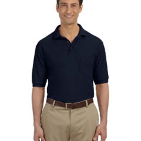 Men's Easy Blend™ Polo with Pocket Thumbnail