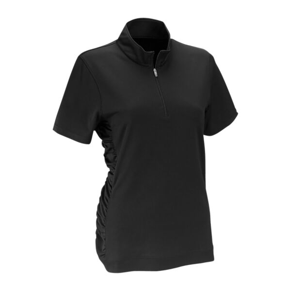 Women's Vansport? Omega Ruched Polo Thumbnail