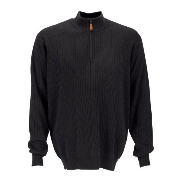 Greg Norman Drop-Needle 1/4-Zip Sweater Thumbnail