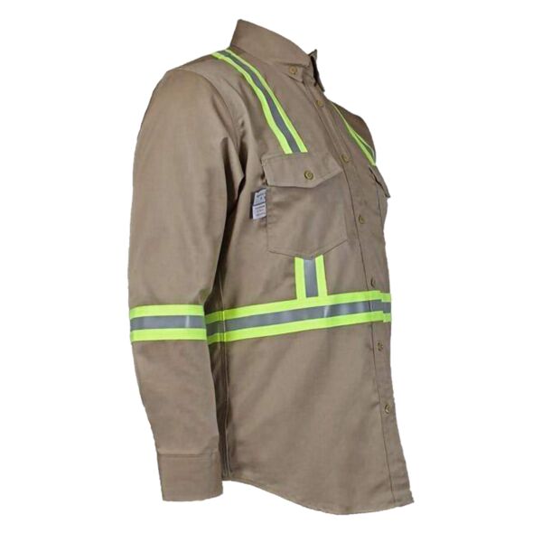 FR Refelctive Button Up Thumbnail