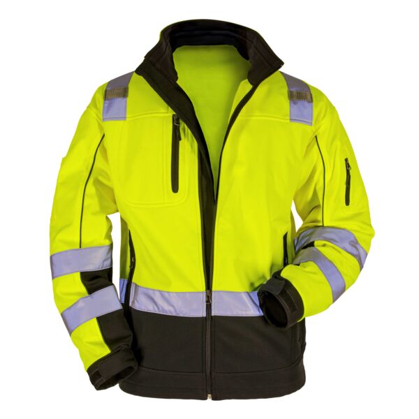 MAX622 ANSI Class 3 HiViz Softshell Jacket Thumbnail