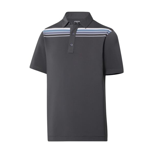 FootJoy ProDry Lisle Shadow Chestband Athletic Fit Polo Thumbnail