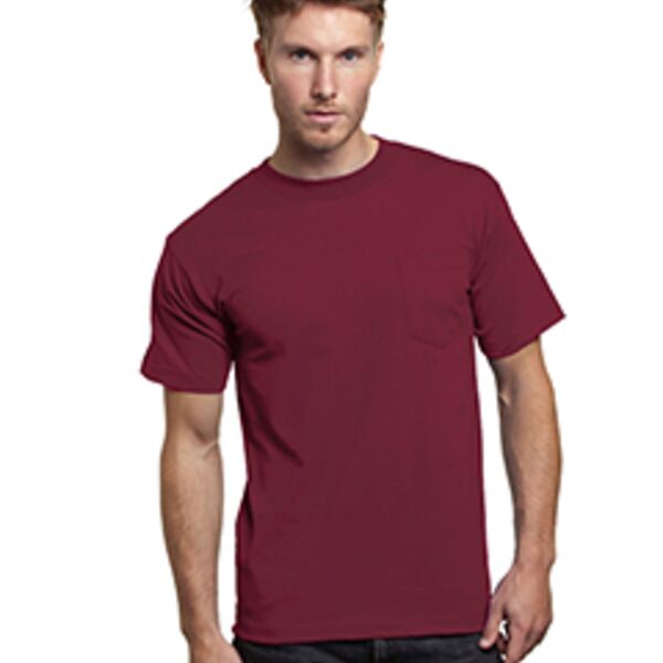 Adult 6.1 oz., 100% Cotton Pocket T-Shirt Thumbnail