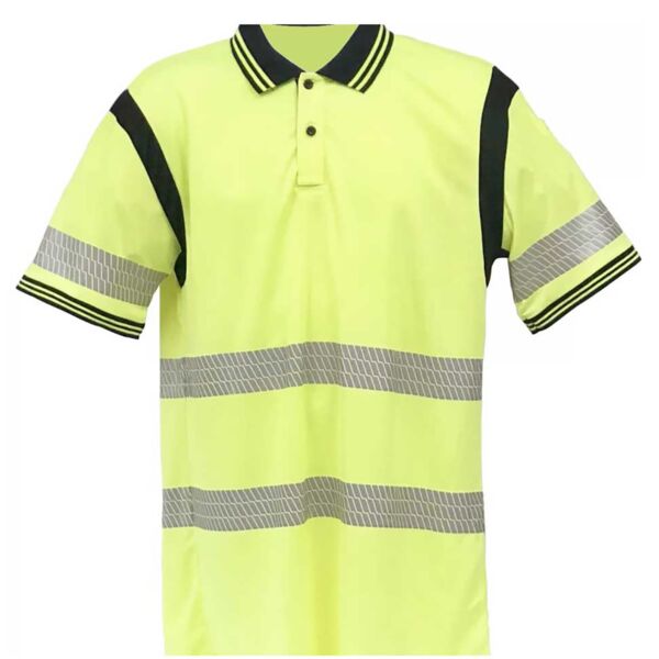 PSS5216 Tactical Two Tone Short Sleeve Hi Vis SS Polo Class 3 Thumbnail