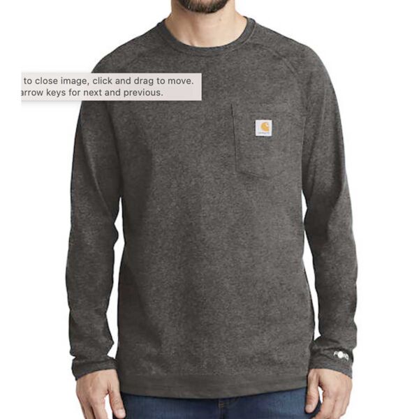 Carhartt - 100393 026 - Long Sleeve Pocket Tee Thumbnail
