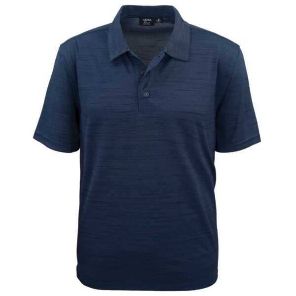 AKWA Mens Style 1380 Tiger Stripe Polo Thumbnail