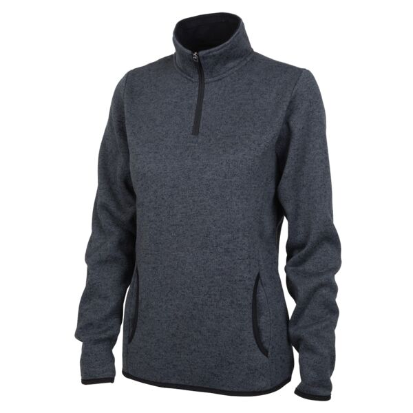 Charles River Women's Heathered Fleece Pullover Thumbnail