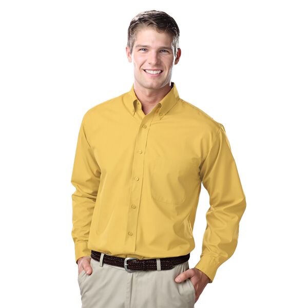 Blue Generation Men's L/S Value Poplin Shirt Thumbnail