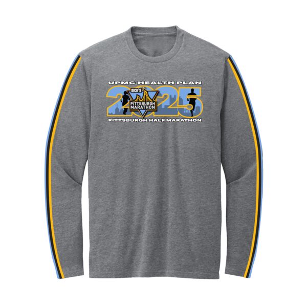 P3R2025 - HEATHER GREY - LONG SLEEVE HALF MARATHON Thumbnail