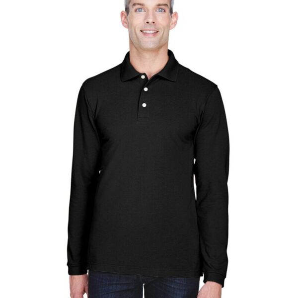 Easy Blend™ Long Sleeve Polo Thumbnail