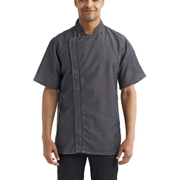 Zip-Close Short Sleeve Chef's Coat Thumbnail