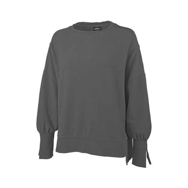Charles River Women's Camden Spliced Crew Neck Sweatshirt Thumbnail
