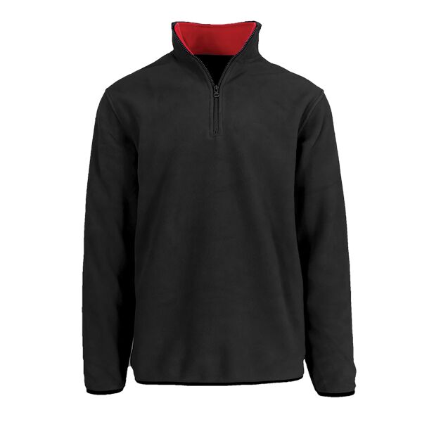 Polar Fleece Pullover Quarter Zip Sweater Thumbnail