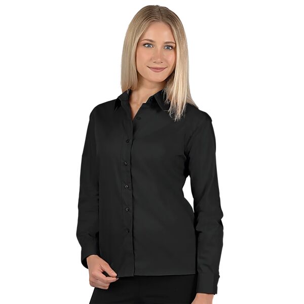Blue Generation Ladies' Longsleeve Value Poplin Shirt Thumbnail