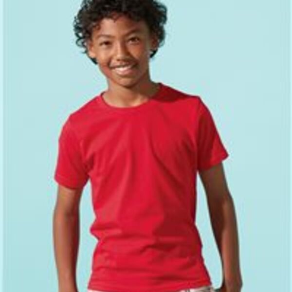 NL - Youth Premium Fitted Short-Sleeve Cotton Crew Thumbnail