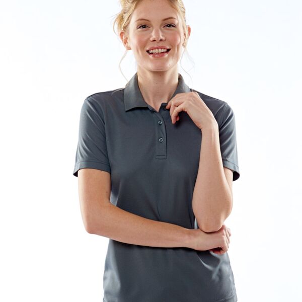 UltraClub® Ladies' Cool & Dry Mesh Piqué Polo Thumbnail