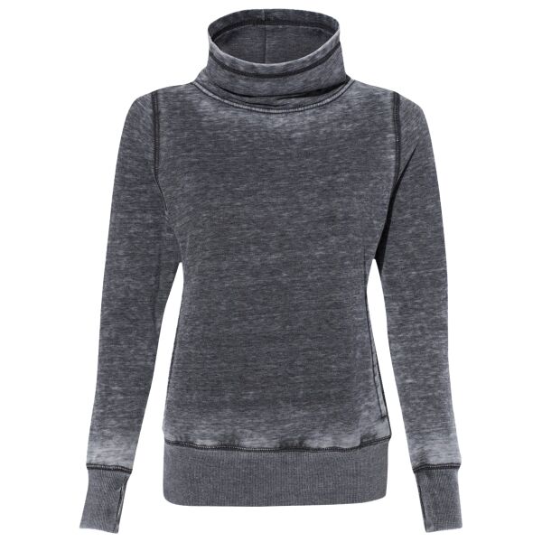 Vintage Zen Fleece Women's Cowl Neck Sweatshirt Thumbnail