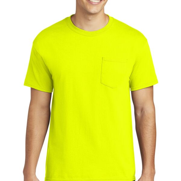 ® Heavy Cotton ™ 100% Cotton Pocket T Shirt Thumbnail