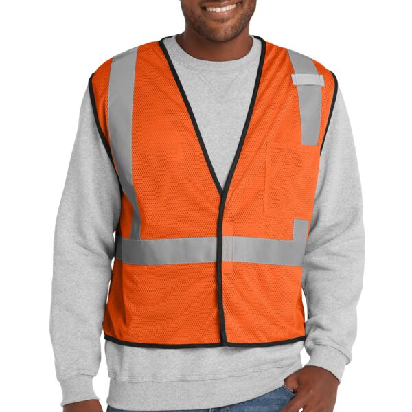 ® Ansi 107 Class 2 Economy Mesh One Pocket Vest Thumbnail